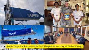 Navika Sagar Parikrama-II INSV Tarini Begins Second Leg of Global Voyage