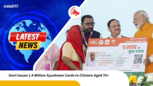 Govt Issues 1.4 Million Ayushman Cards to Citizens Aged 70+