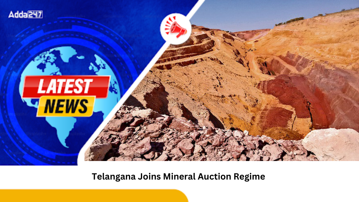 Telangana Joins Mineral Auction Regime, Auctions Limestone Blocks