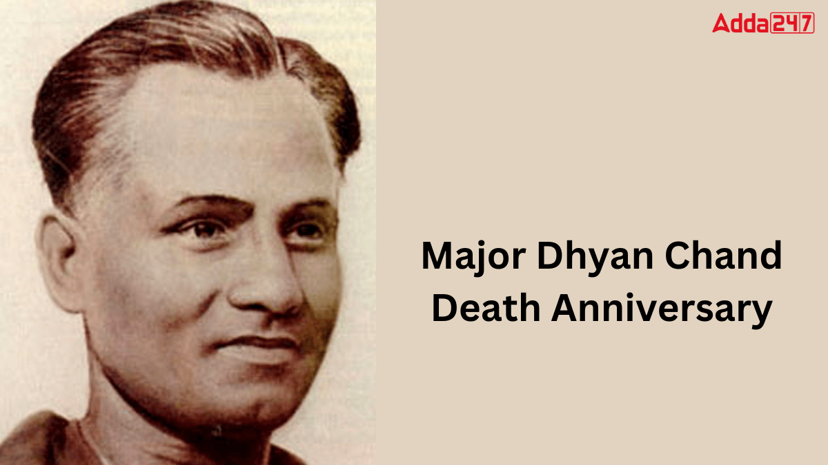 Major Dhyan Chand Death Anniversary