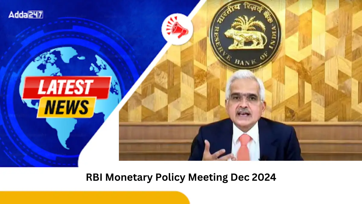 RBI Monetary Policy Meeting Dec 2024: RBI CUTS CRR by 50 bps to 4% ...