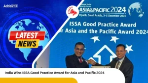 India Wins ISSA Good Practice Award for Asia and Pacific 2024