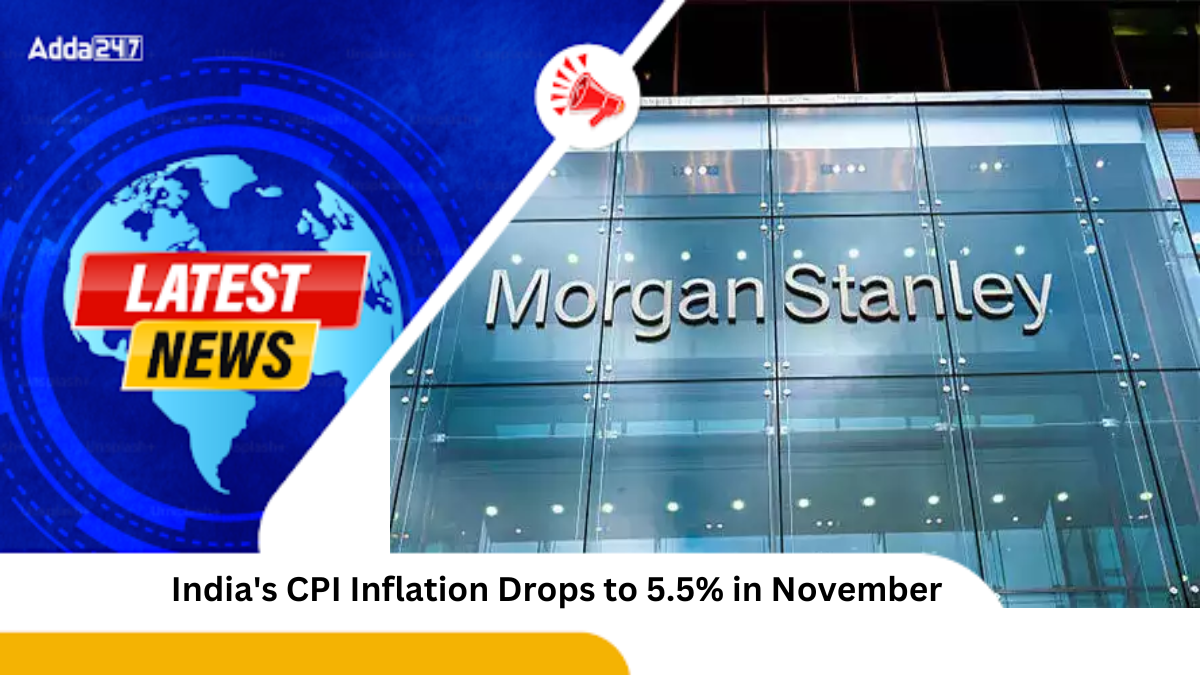 India's CPI Inflation Drops to 5.5% in November