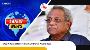 Shaji N Karun Honored with JC Daniel Award 2023