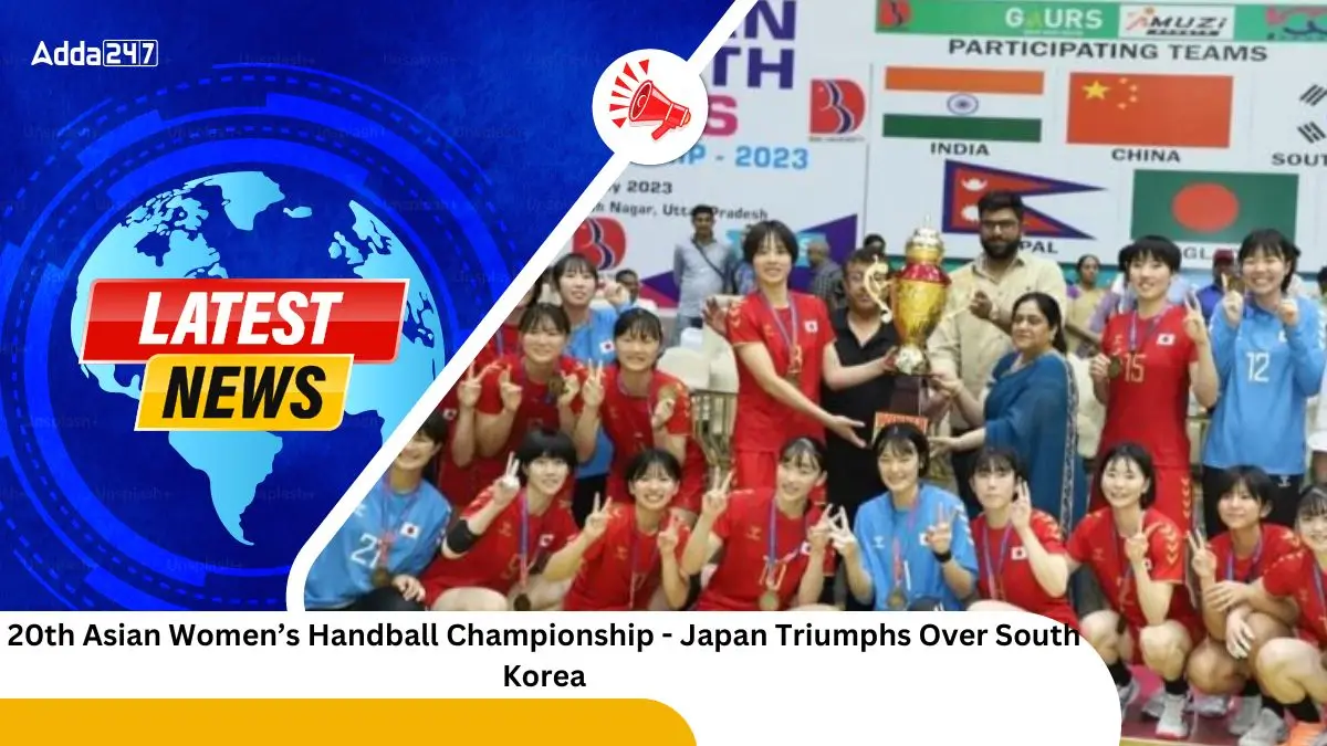 20th Asian Women’s Handball Championship - Japan Triumphs Over South Korea