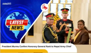 President Murmu Confers Honorary General Rank to Nepal Army Chief