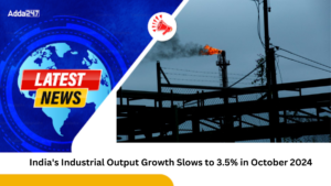 Industrial Output Growth Slows to 3.5% in October 2024