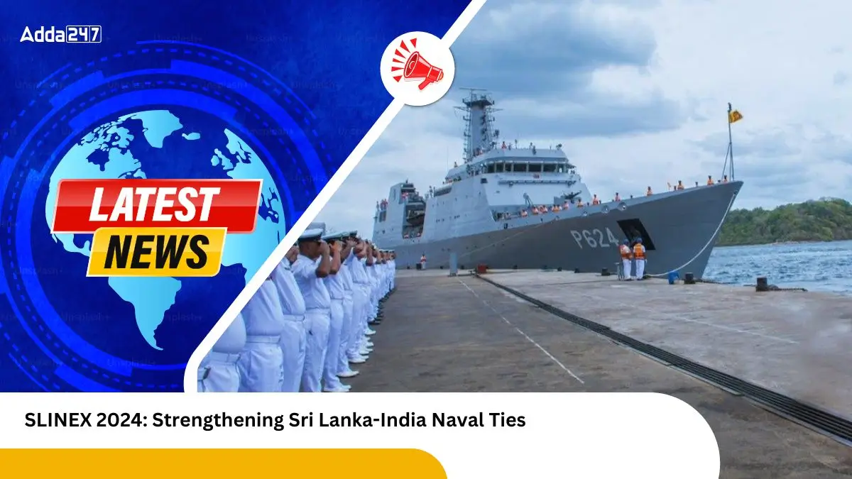 SLINEX 2024 Strengthening Sri Lanka-India Naval Ties