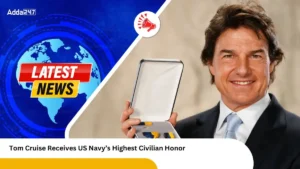 Tom Cruise Receives US Navy’s Highest Civilian Honor