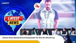 Salman Khan Named Brand Ambassador for Kho Kho World Cup