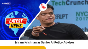 Trump Appoints Sriram Krishnan as Senior AI Policy Advisor