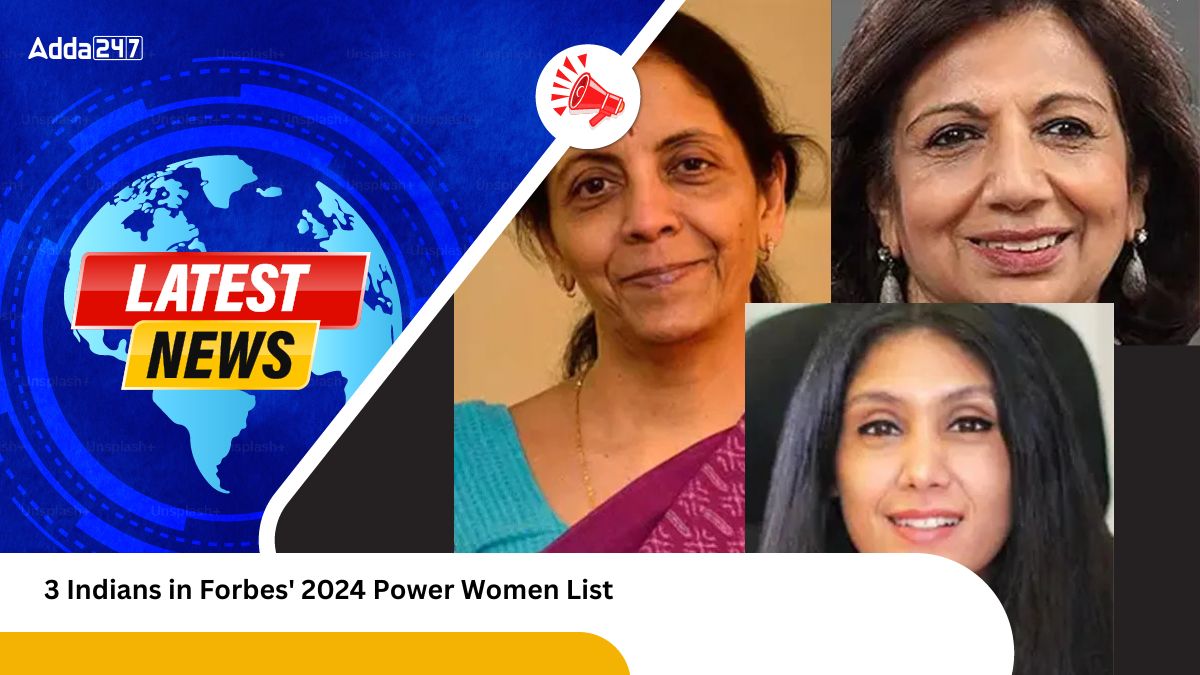 3 Indians in Forbes' 2024 Power Women List