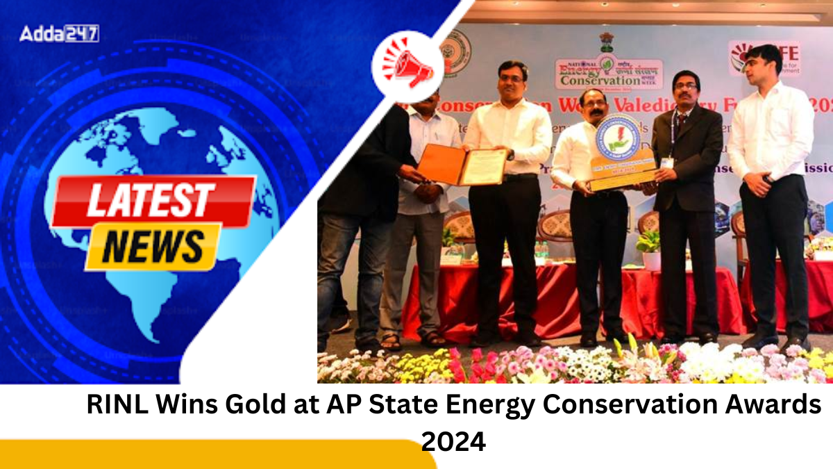 RINL Wins Gold at AP State Energy Conservation Awards 2024