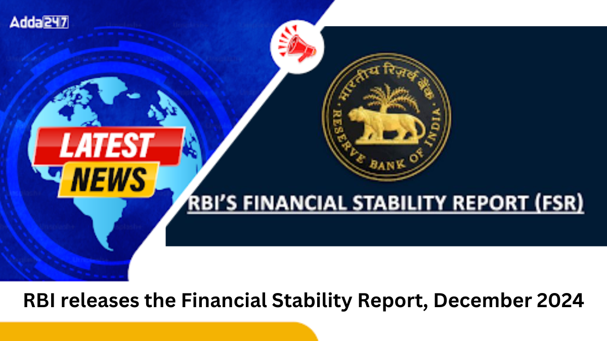 RBI Financial Stability Report, December 2024