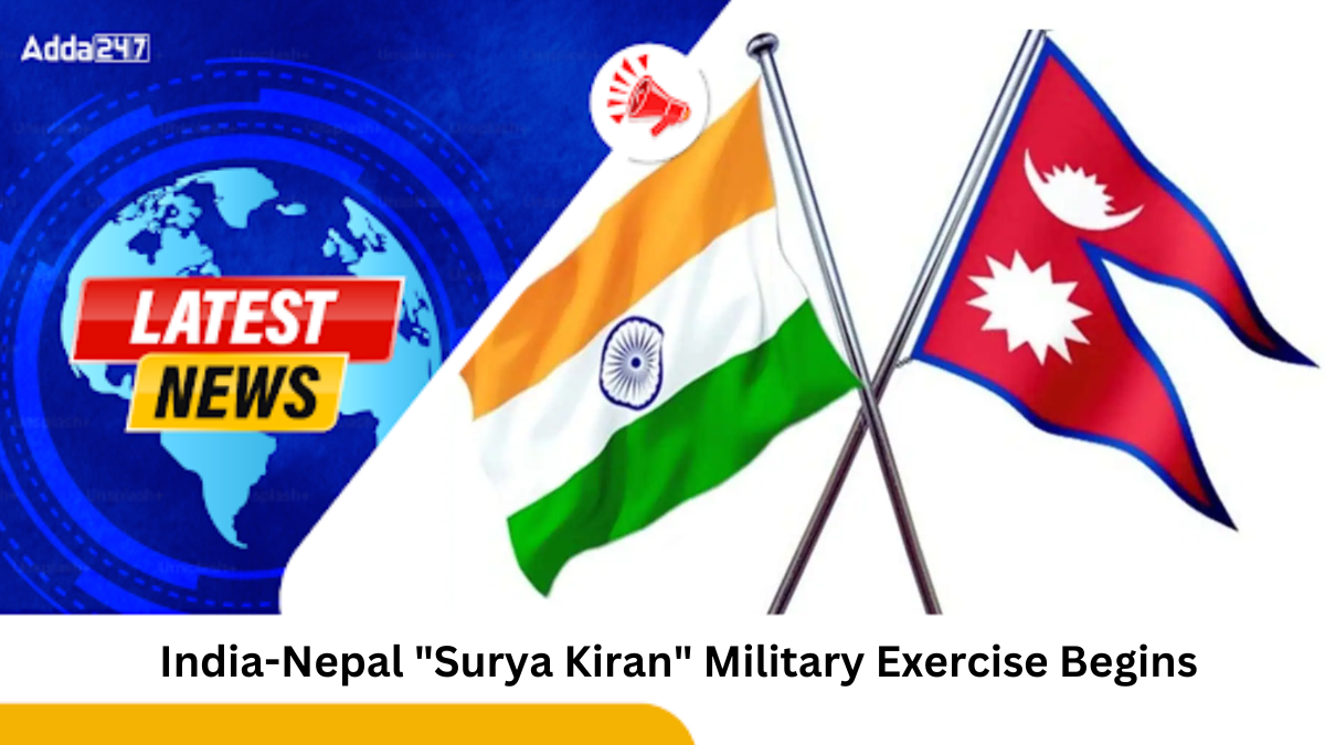 India-Nepal "Surya Kiran" Military Exercise Begins