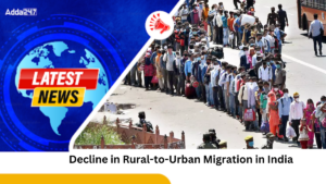 Decline in Rural-to-Urban Migration in India