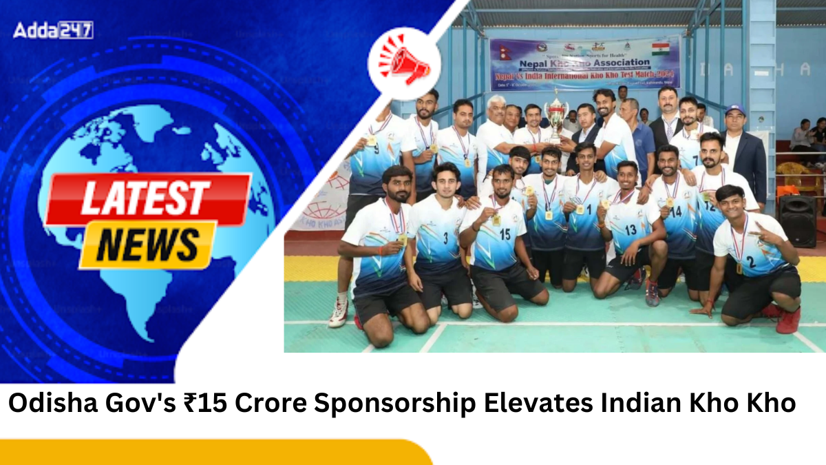 Odisha Government's ₹15 Crore Sponsorship Elevates Indian Kho Kho