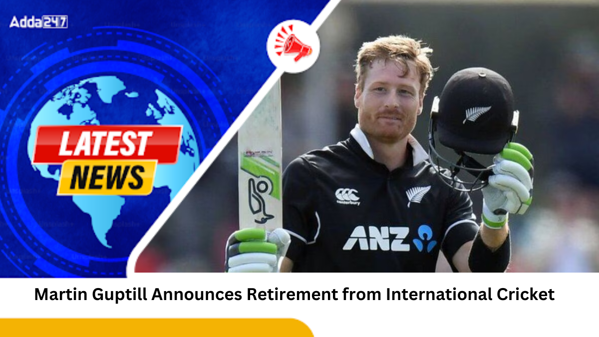 Martin Guptill Announces Retirement from International Cricket