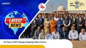 10 Years of NITI Aayog Shaping India's Future