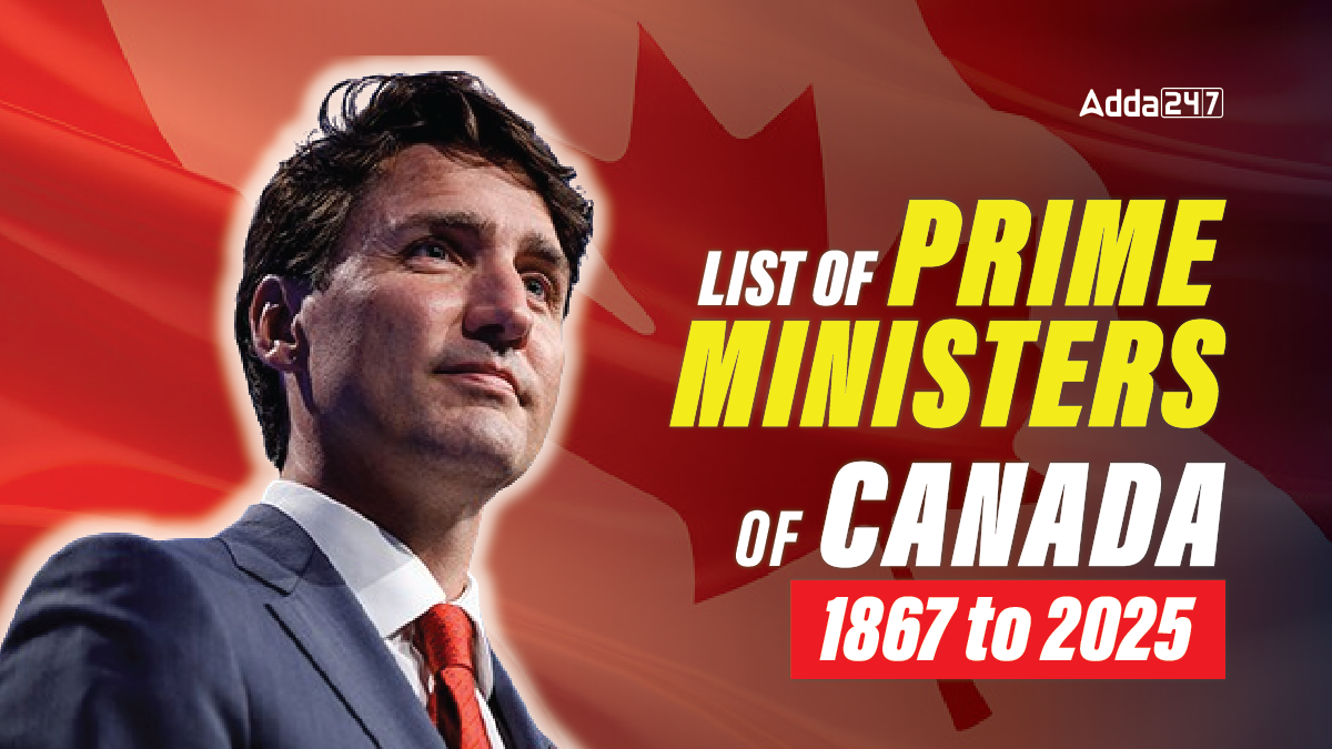 Prime Ministers of Canada from 1867 to 2025