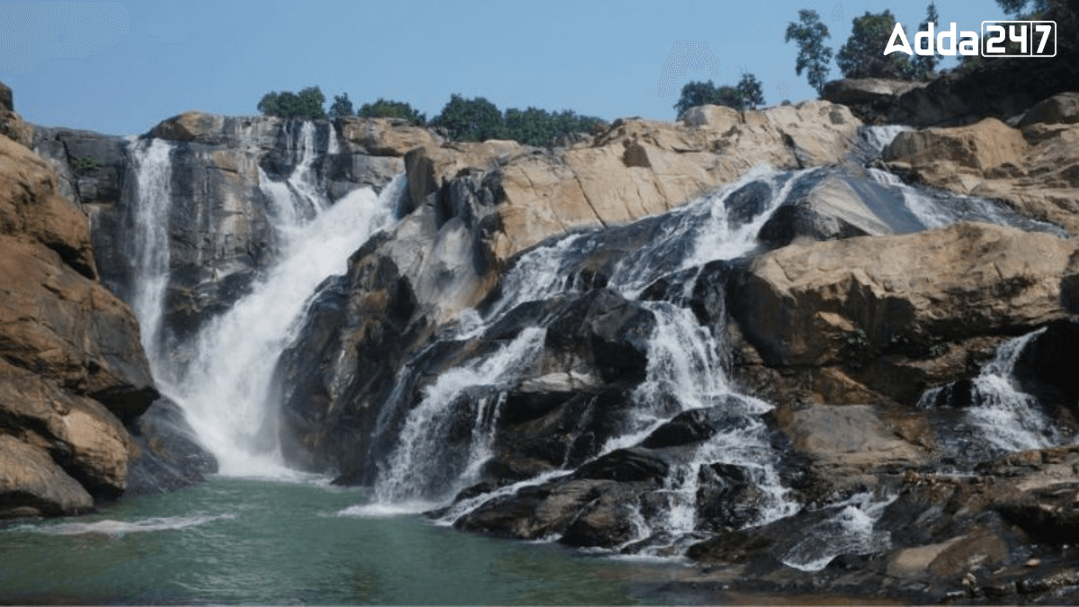 Which District of Jharkhand is Known as the City of Waterfalls?