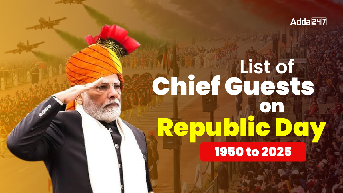 List of Chief Guests on Republic Day from 1950 to 2025