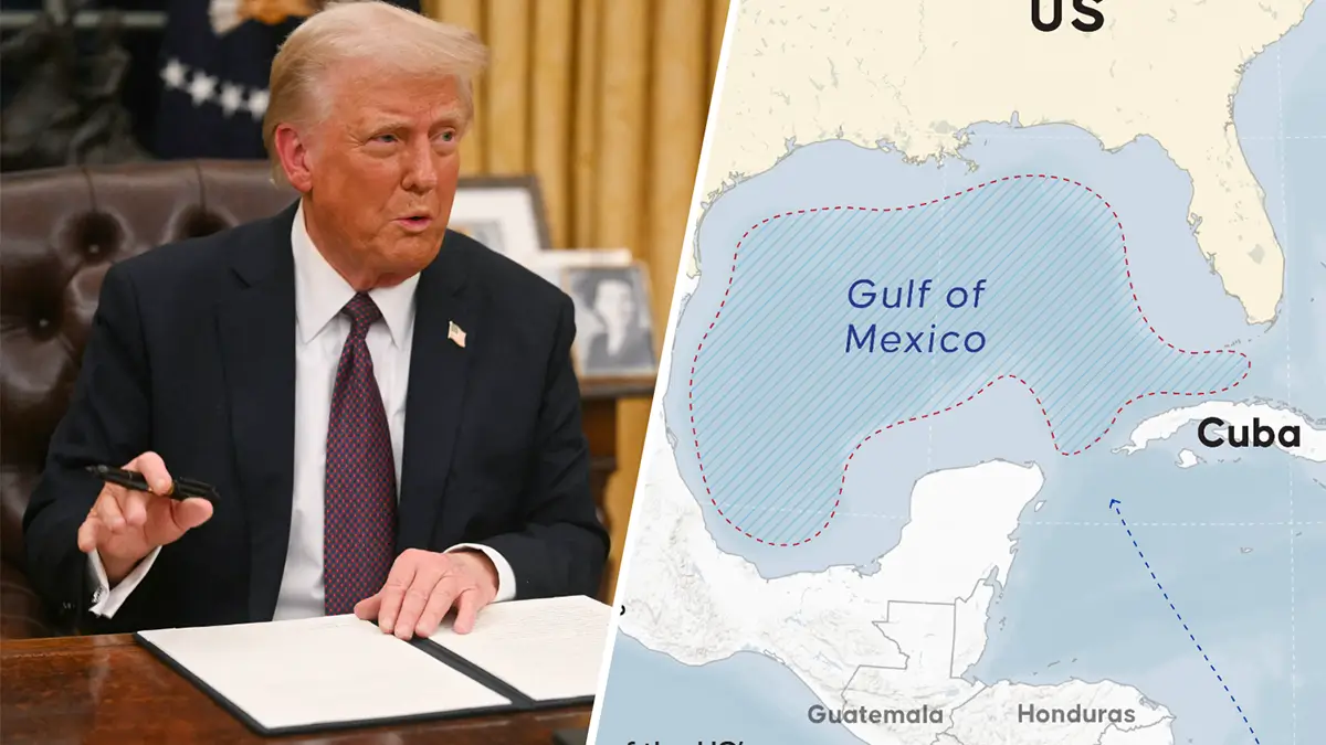 Trump Administration Officially Changes Name of Gulf of Mexico to Gulf of America