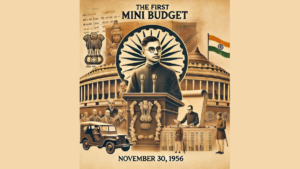 India's First Mini Budget: A Historical Insight