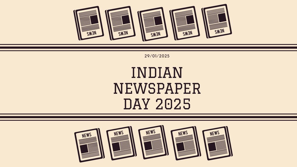 Indian Newspaper Day 2025- Date, History, Significance and Evolution