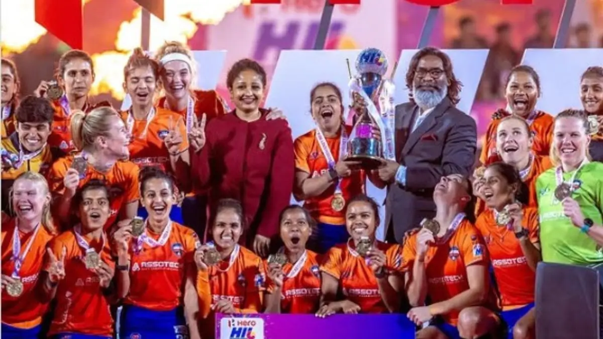 Odisha Warriors Win First Women's Hockey India League Title