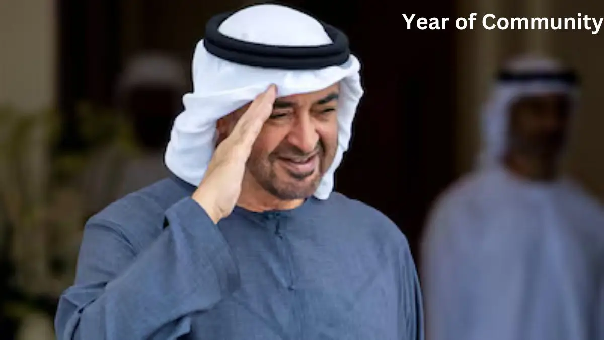 UAE President Declares 2025 the 'Year of Community'