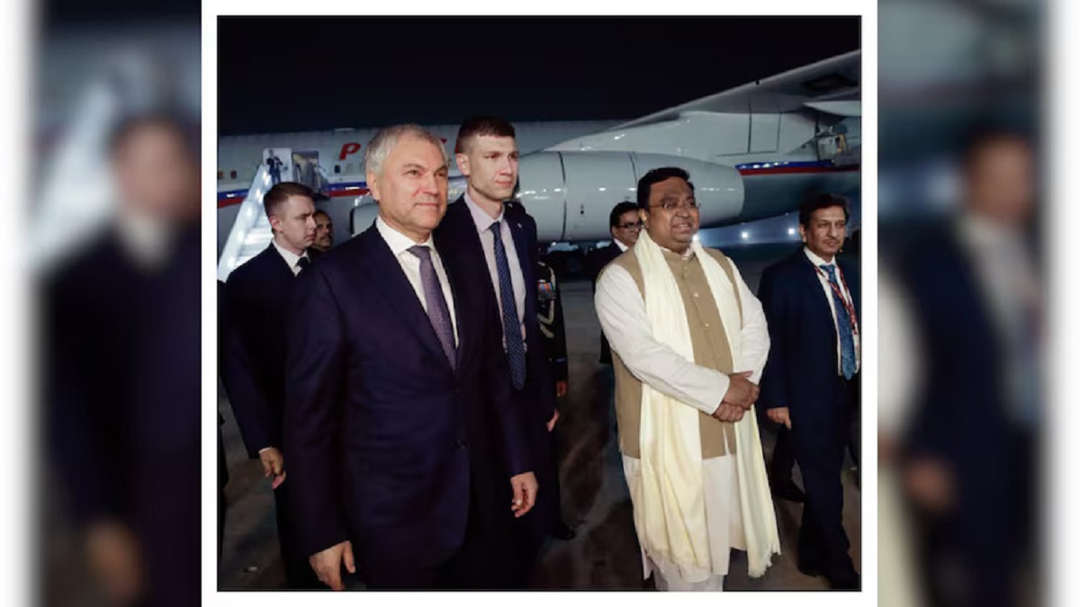 Russian Lawmaker Vyacheslav Volodin’s Official Visit to India