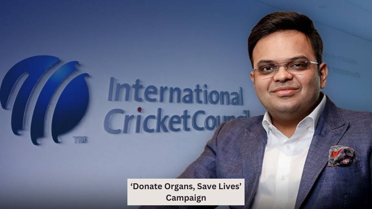 BCCI, ICC Team Up for Organ Donation Awareness