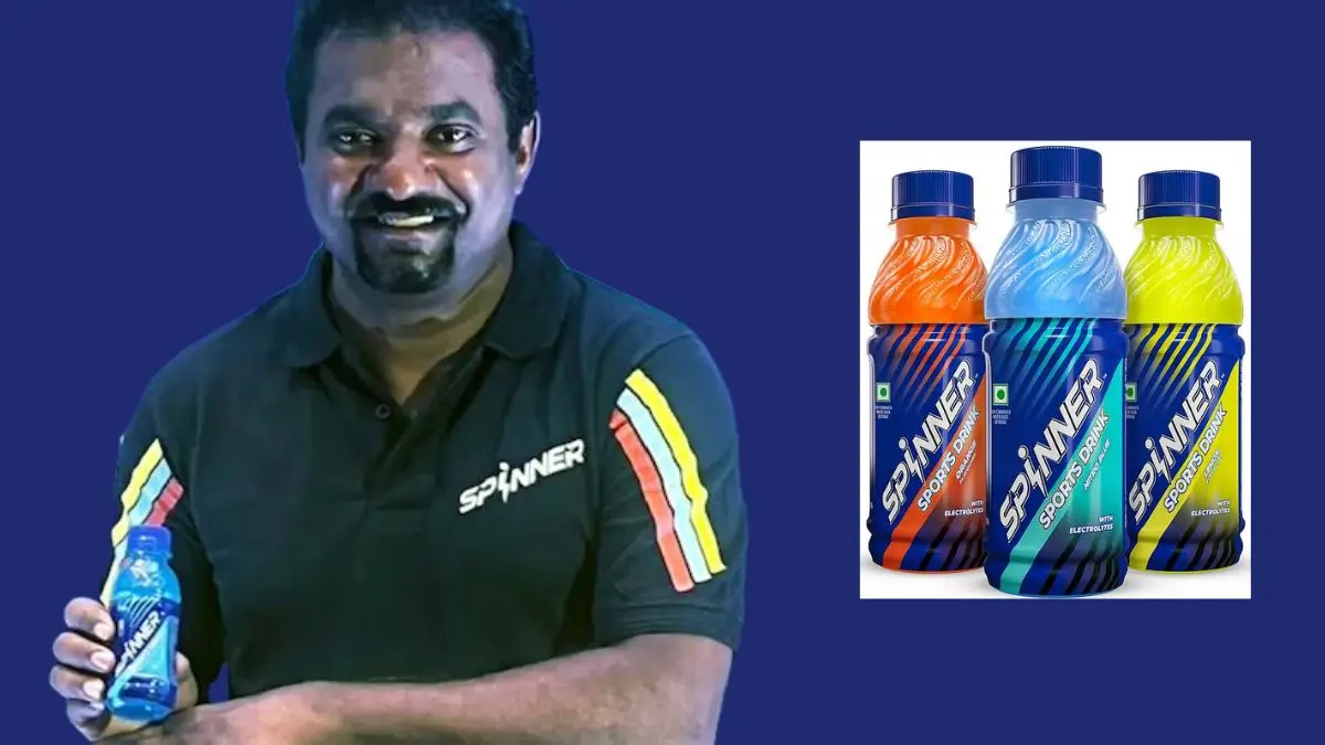 Reliance Unveils ‘Spinner’ Sports Drink with Muralitharan