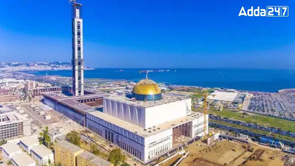 Location of Djamaa EI-Djazair Mosque