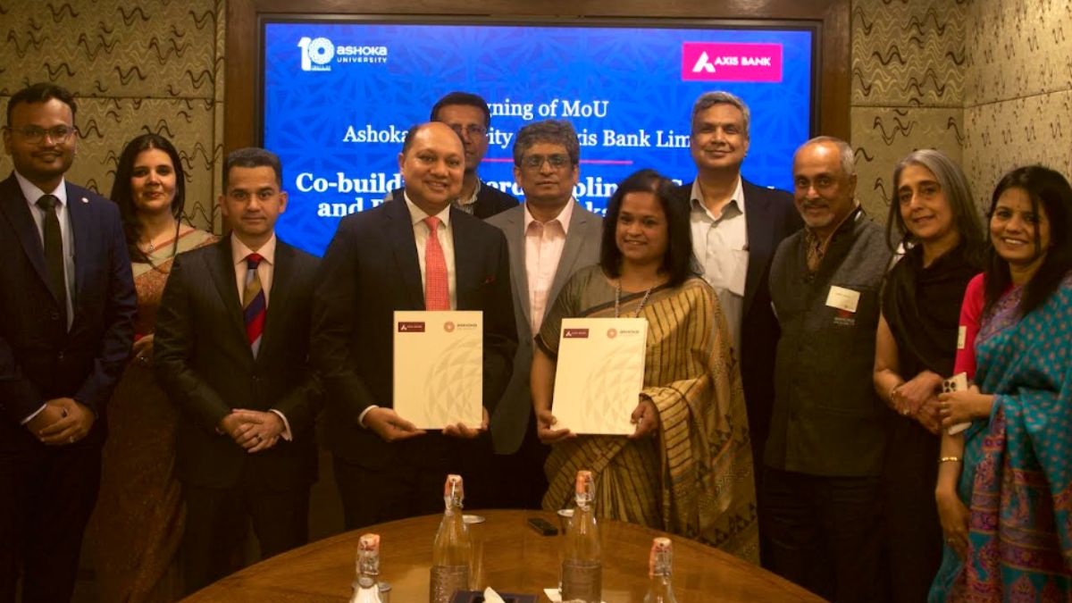 Axis Bank Pledges ₹104 Crore to Ashoka University for Research Growth