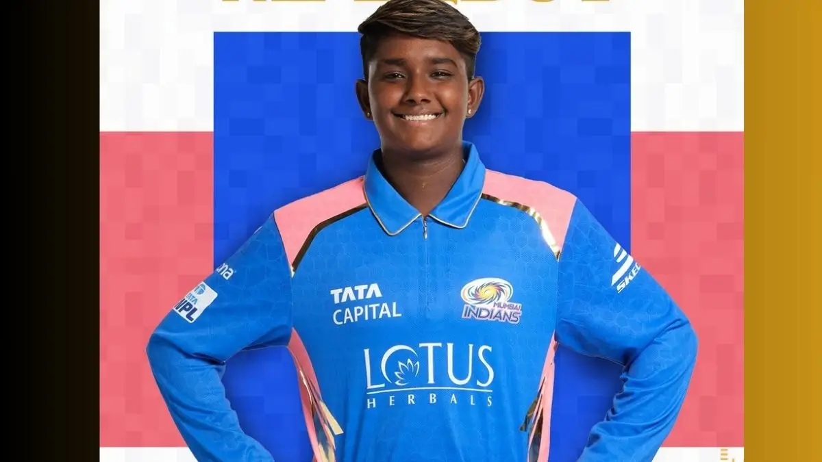 WPL 2025 G Kamalini Becomes Youngest Debutant for MI