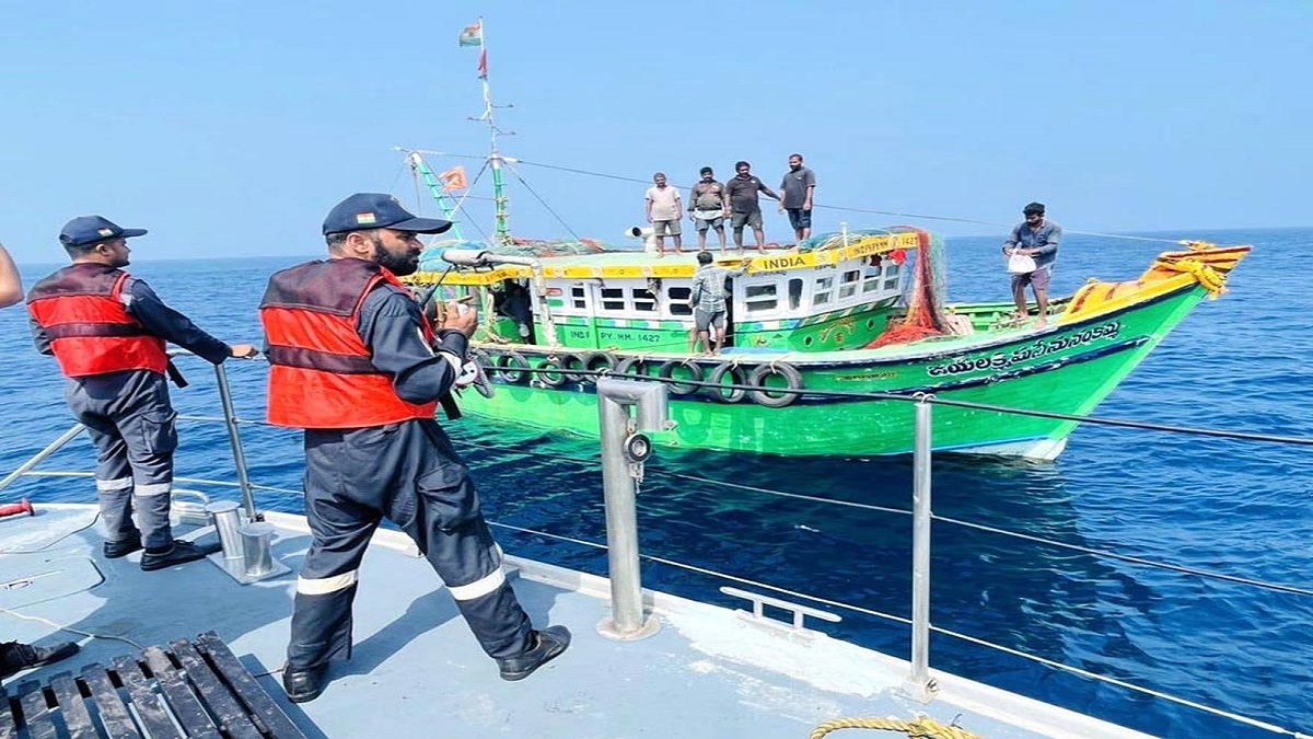 Indian Coast Guard Holds 'Sagar Kavach' Drill for Coastal Security