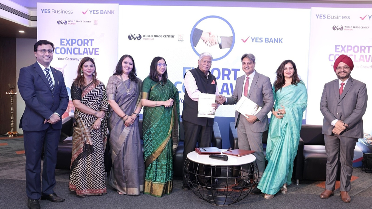 YES BANK Hosts Export Conclave 2025 in Collaboration with WTC Mumbai