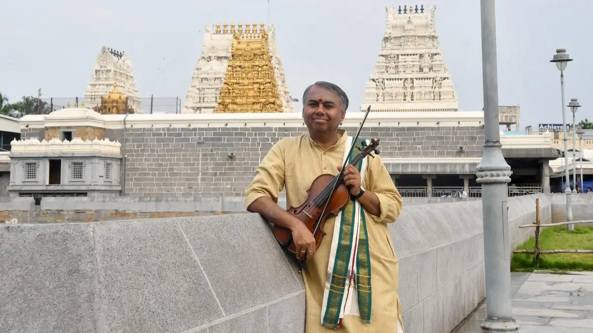 Violinist R.K. Shriramkumar Honored with Sangita Kalanidhi Award