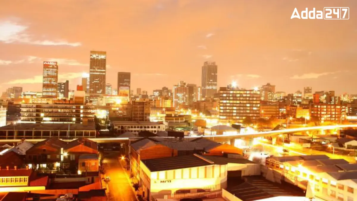 Which City of South Africa is known as the City of Gold