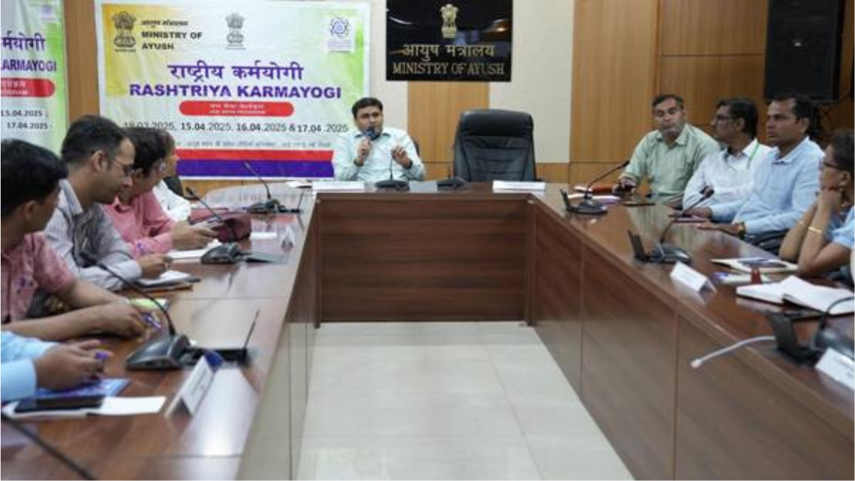Ministry of Ayush Organized Rashtriya Karmayogi Jan Seva Programme
