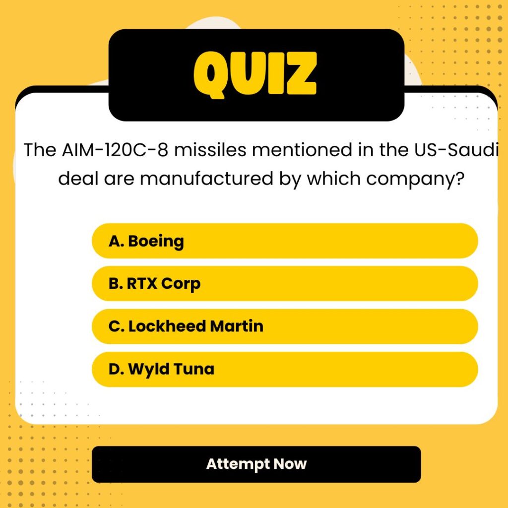 US and Saudi Arabia Sign Historic $142 Billion Arms Deal During Trump's Riyadh Visit_4.1