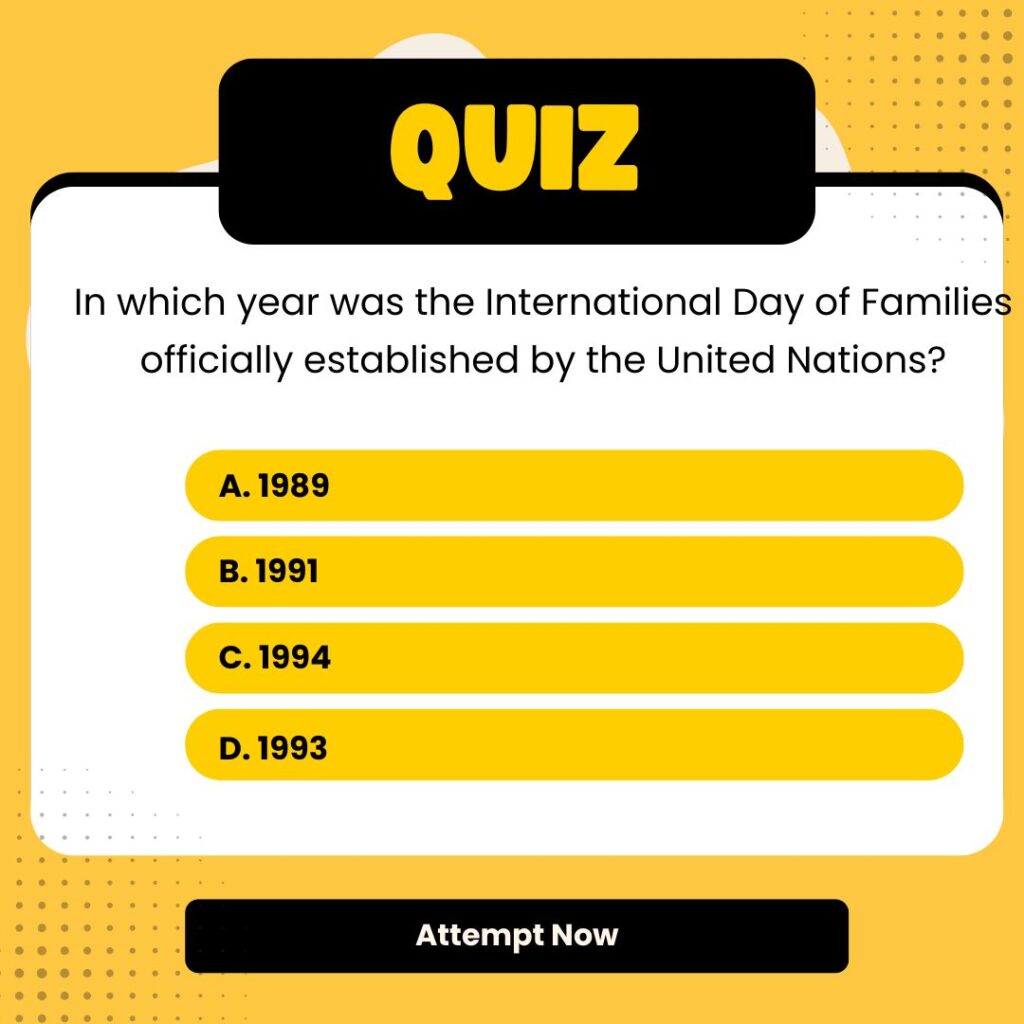 The International Day of Families 2025, Date, Significance, Wishes_4.1