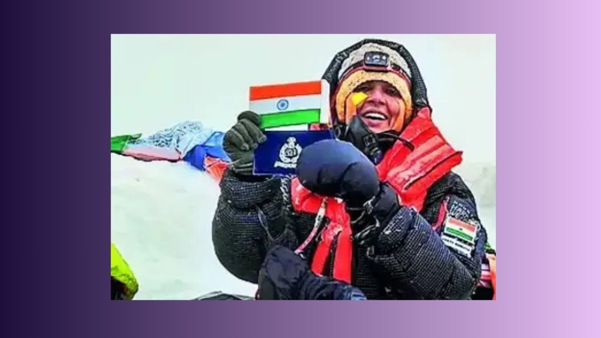 Geeta Samota First CISF Officer to Summit Mount Everest