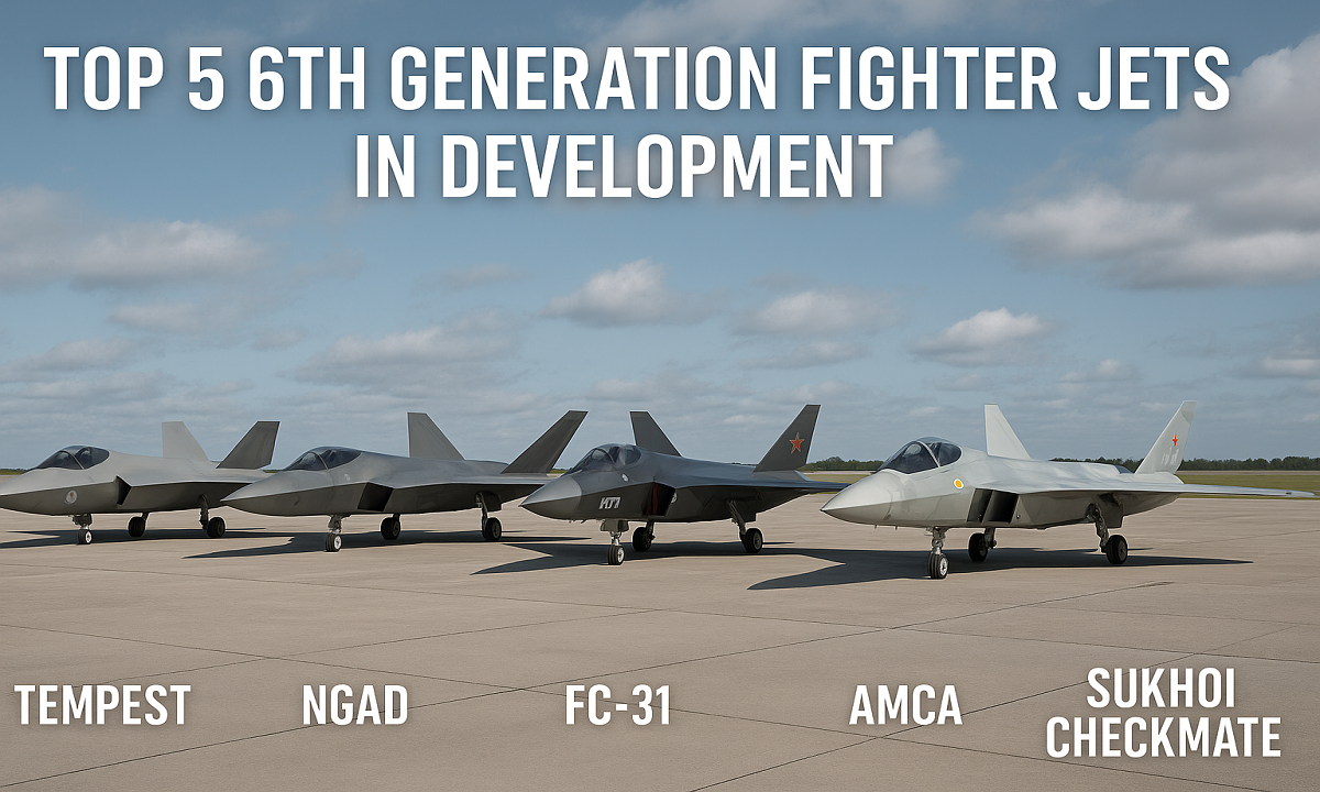 Top 5 6th Generation Fighter Jets In Development Tempest Vs NGAD Vs FC Top 5 6th Generation Fighter Jets In Development Tempest Vs NGAD Vs FC