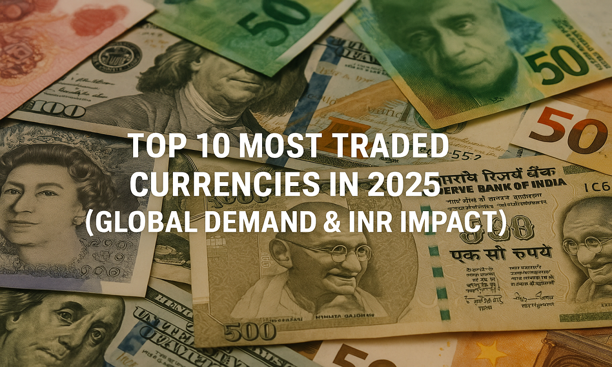 Top 10 Most Traded Currencies in 2025 (Global Demand & INR Impact)