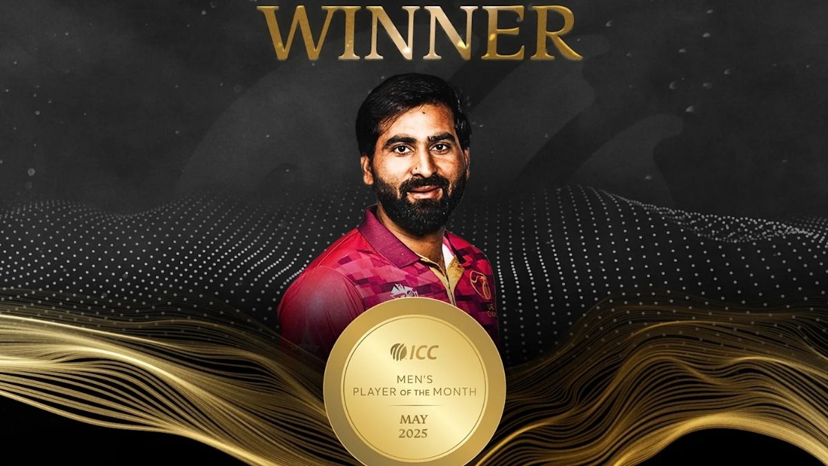 Muhammad Waseem and Chloe Tryon Named ICC Players of the Month for May 2025