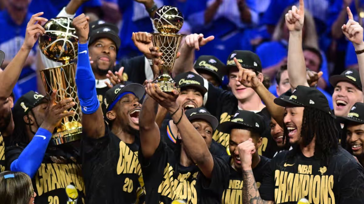 Thunder Win Franchise’s First NBA Title in Oklahoma City