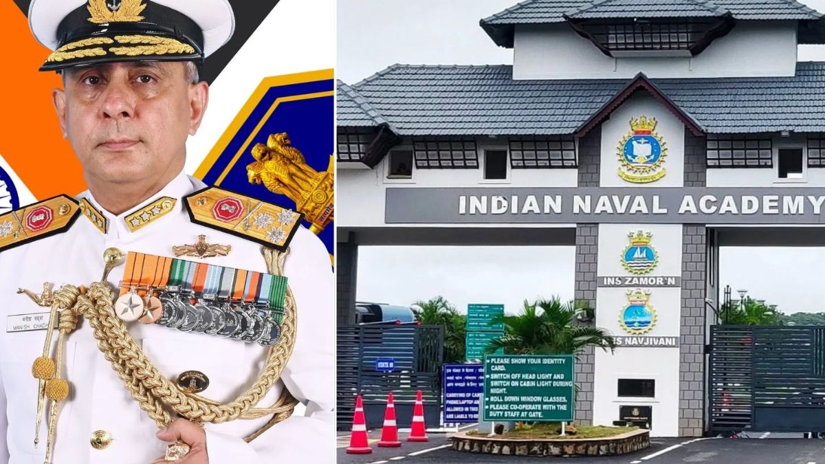 Vice Admiral Manish Chadha Takes Command of Indian Naval Academy